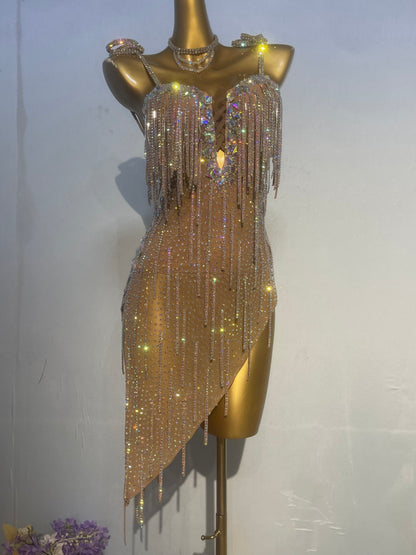 L01 Custom Made Latin Dress many colours to choose