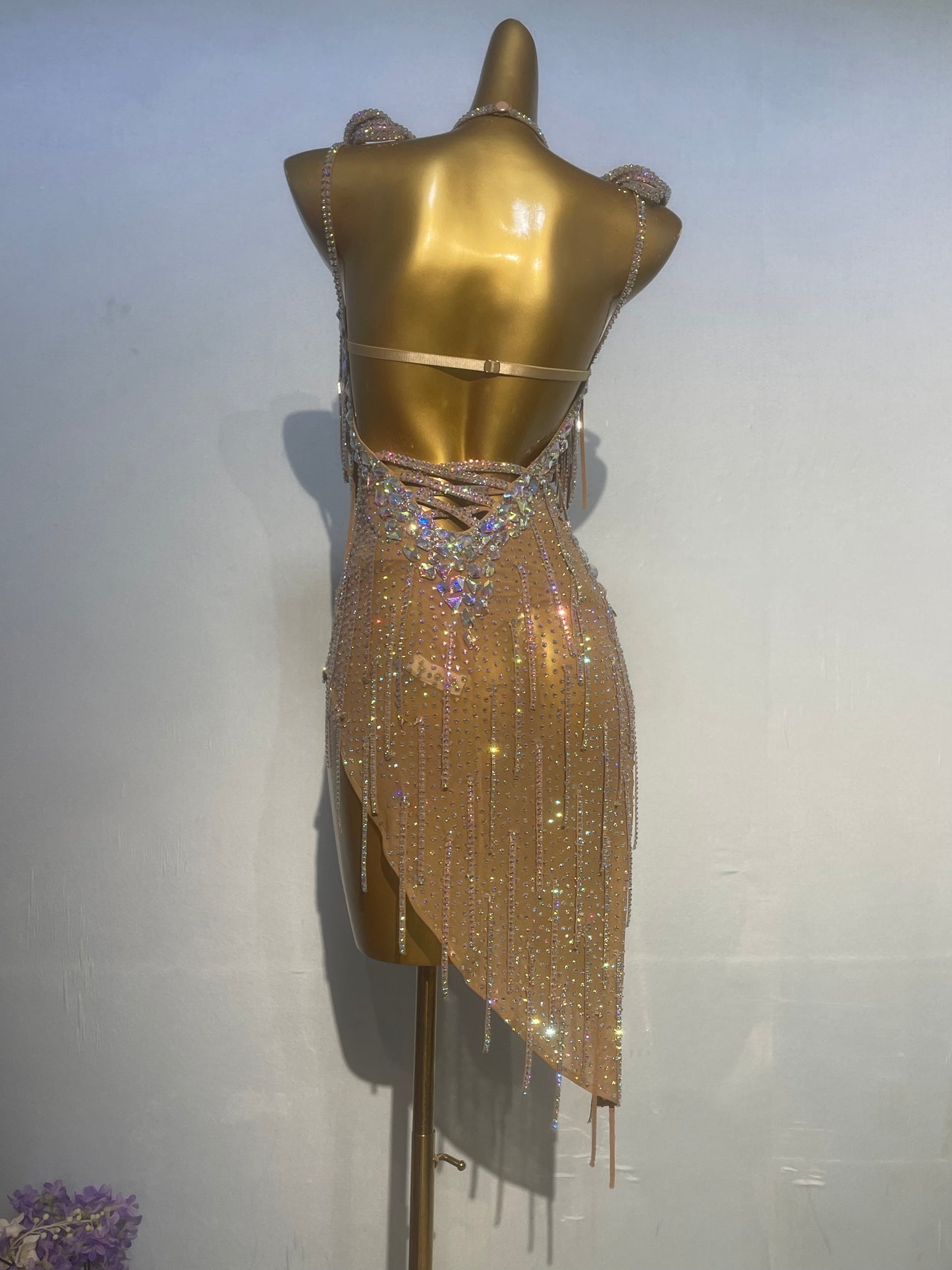 L01 Custom Made Latin Dress many colours to choose