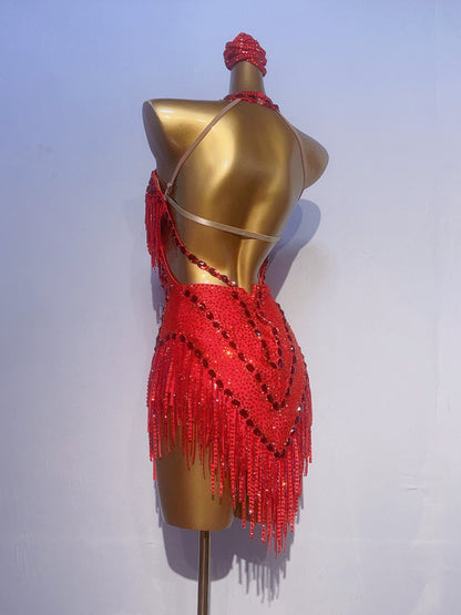 L05 Custom Made Latin Dress many colours to choose