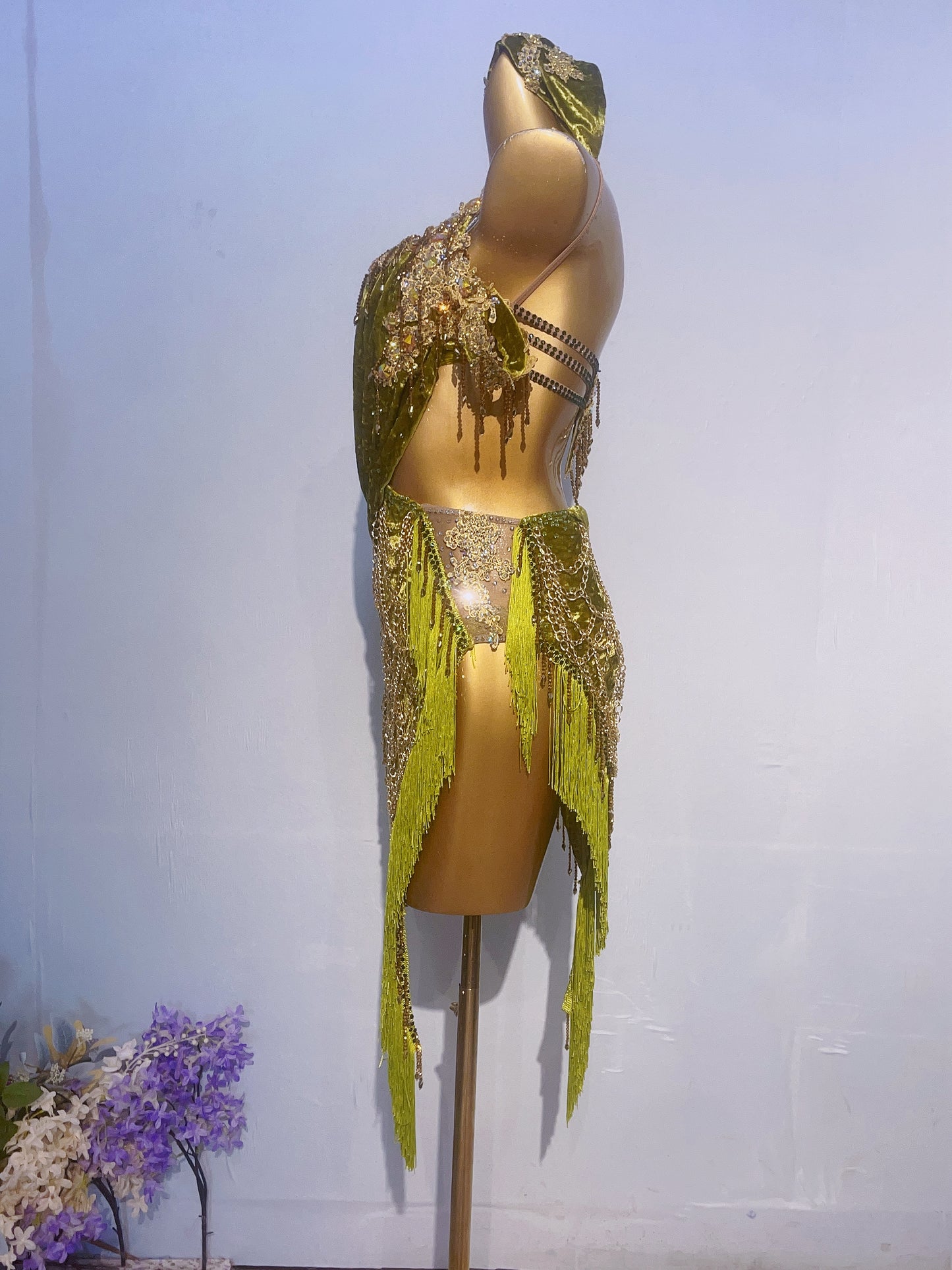 L04 Custom Made Latin Dress many colours to choose