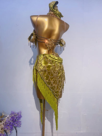 L04 Custom Made Latin Dress many colours to choose